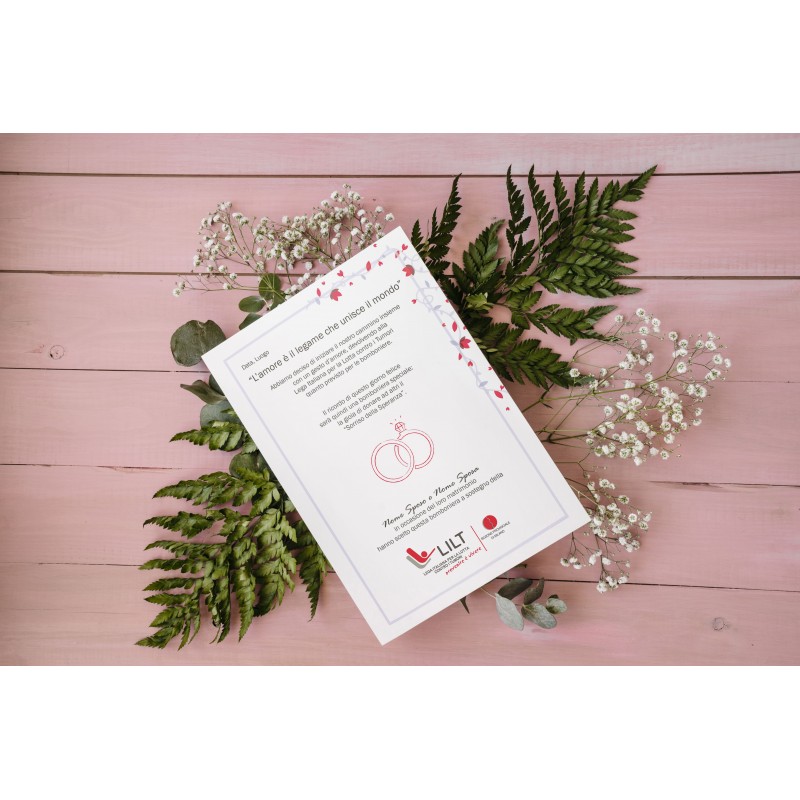 Pergamena Matrimonio